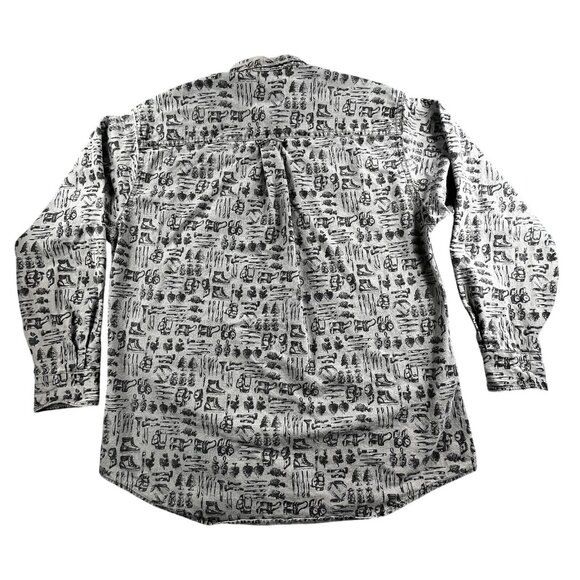 Vintage Woolrich Mens Large camping Shirt Southwestern USA Made Rugged Outdoor - Picture 2 of 12